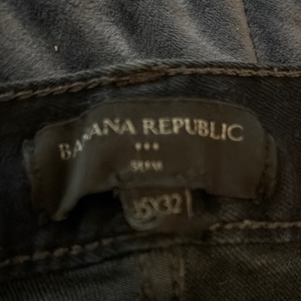 Banana Republic Dark Denim Pants men’s 35x32 slim